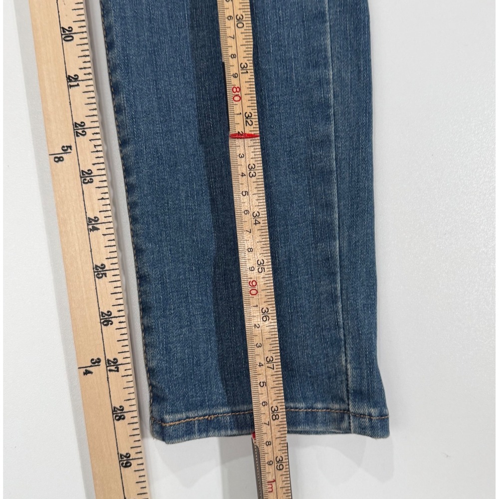 Levi Strauss Signature Womens Perfect Pull On Skinny Shaping Jeans Size 6  W388 - Picture 10 of 13